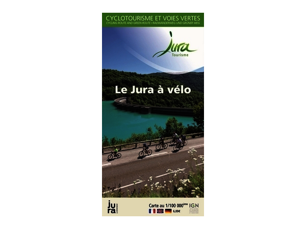 Carte Le Jura à vélo